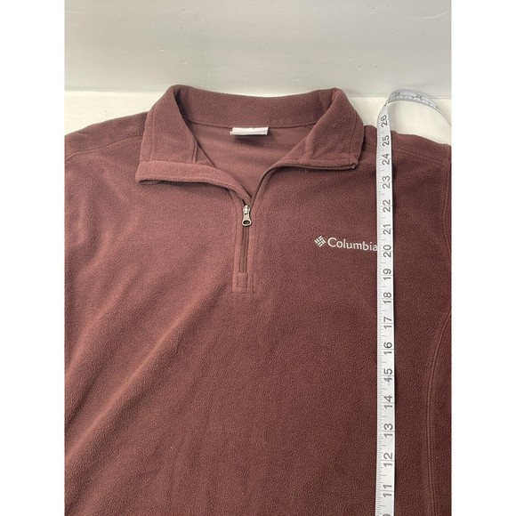 Columbia Jacket Mens Size S Klamath Range II Fleece 1/4 Zip Pullover - Picture 4 of 4